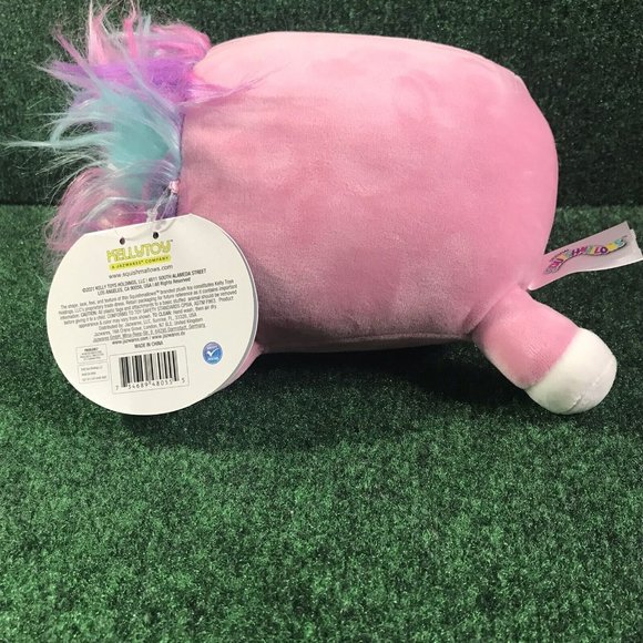 Squishmallow Rayen Hug Mees Laying Pink Sloth Plush 7.5" NWT Target Exclusive - Picture 5 of 9